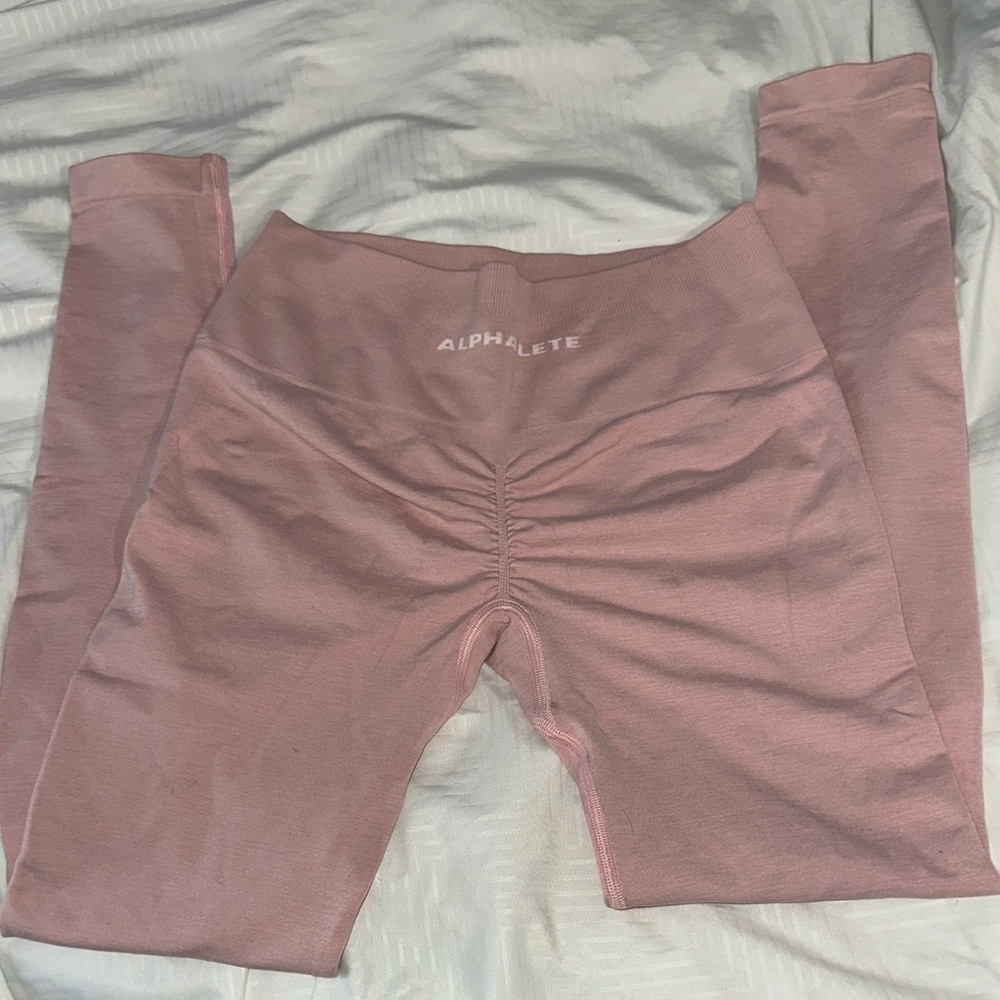 Alphalete Women's Pink Leggings